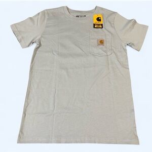 Carhartt Light Gray Pocket Tee